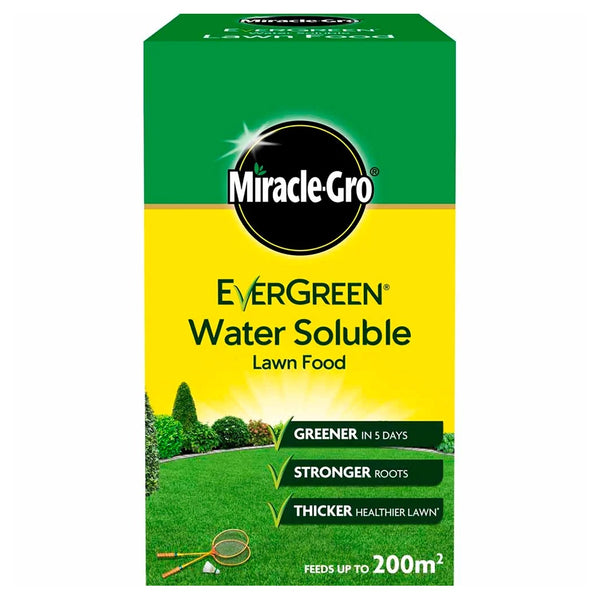 Miracle-Gro Evergreen Water Soluble Lawn Food 200m2 - DeWaldens Garden Centre
