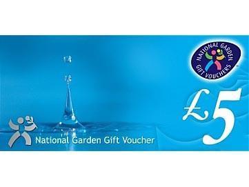 HTA National Garden Gift Voucher | £5 | DeWaldens Garden Centre