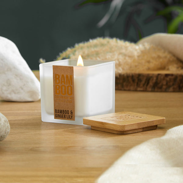 Bamboo Jar Candle - DeWaldens Garden Centre
