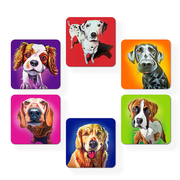 Eoin O’Connor Mutz Coasters (Set of 6) - DeWaldens Garden Centre