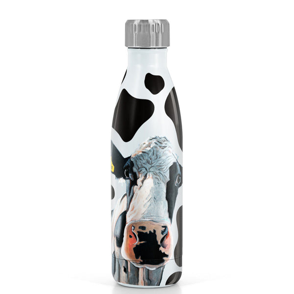 Eoin O'Connor Cow Metal Water Bottle 500ml - DeWaldens Garden Centre