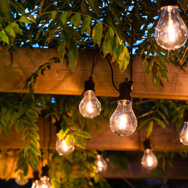Edinburgh USB Solar Festoon Lights (Set of 10) - DeWaldens Garden Centre