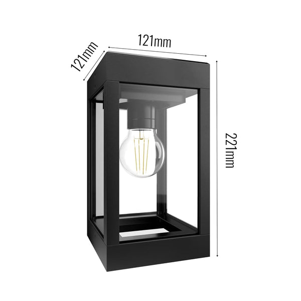 Dorchester Solar Wall Light - DeWaldens Garden Centre