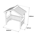 Appleton Barbecue Shelter - DeWaldens Garden Centre