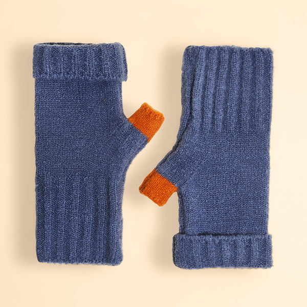 Powder Cassia Wrist Warmers