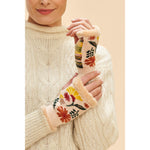 Powder Watercolour Floral Wrist Warmers - DeWaldens Garden Centre