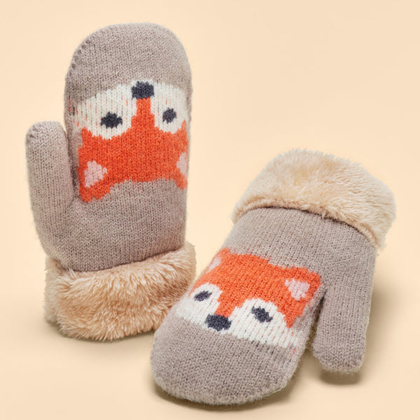 Powder Children's Knitted Mittens - DeWaldens Garden Centre