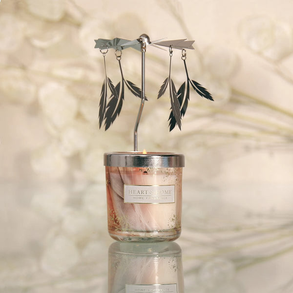 Heart & Home Mini Candle & Carousel Gift Set - DeWaldens Garden Centre