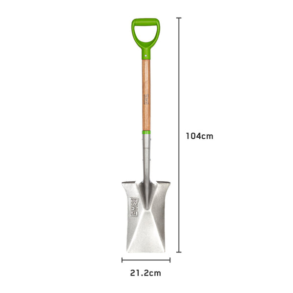 AMES Digging Spade - Carbon Steel - DeWaldens Garden Centre