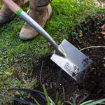 AMES Border Spade - Carbon Steel - DeWaldens Garden Centre