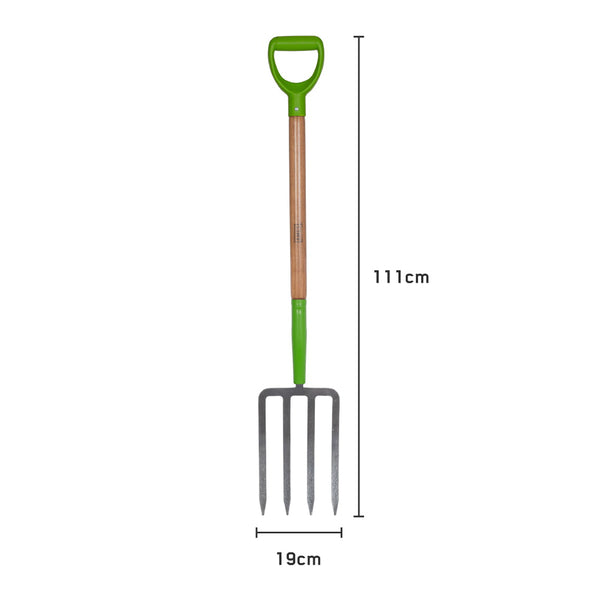 AMES Digging Fork - Carbon Steel - DeWaldens Garden Centre