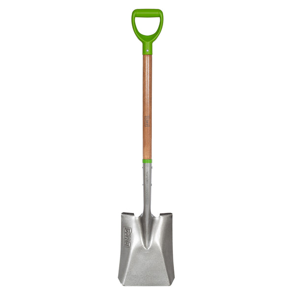 AMES Square Mouth Shovel - Carbon Steel - DeWaldens Garden Centre