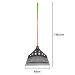 AMES. Extra Wide Leaf Rake 60cm - DeWaldens Garden Centre