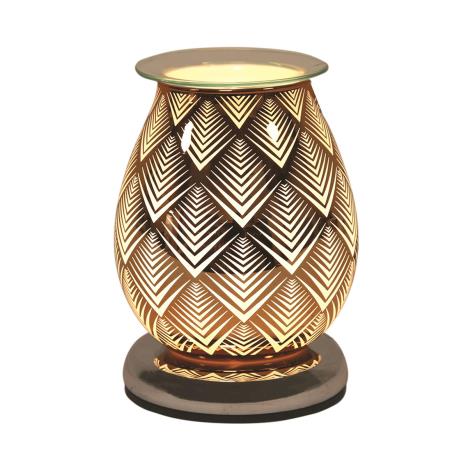 Aroma Accessories Oval 3D Electric Wax Melt Burner 16cm - DeWaldens Garden Centre