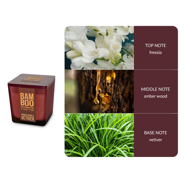 Bamboo Jar Candle - DeWaldens Garden Centre