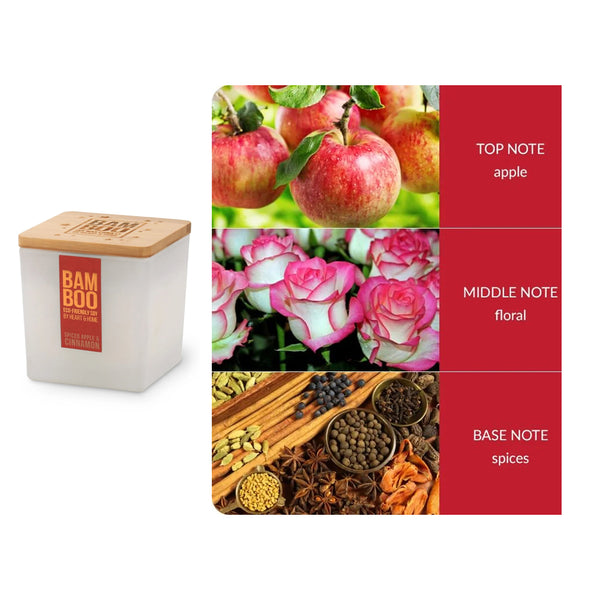 Bamboo Jar Candle - DeWaldens Garden Centre