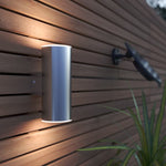Chester Up & Down USB Solar Wall Light - Powered By Leaf - DeWaldens Garden Centre