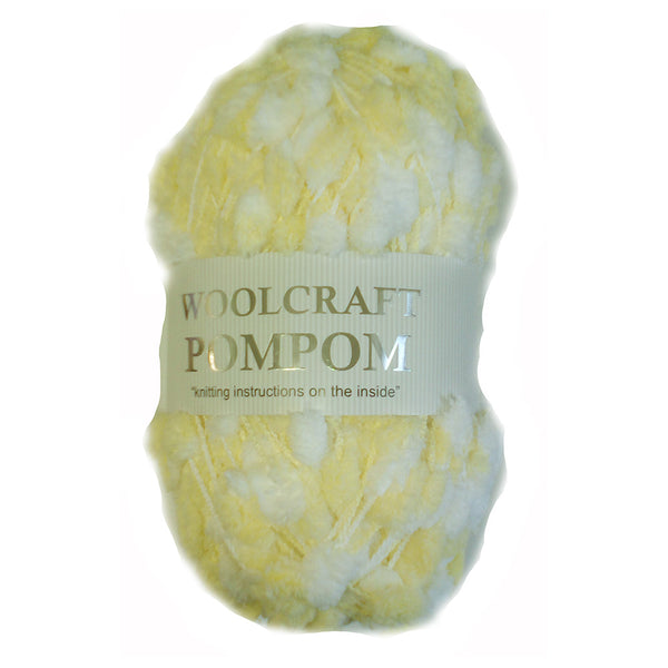 Woolcraft Pom Pom Ball Yarn 200g - DeWaldens Garden Centre