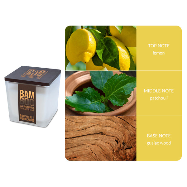 Bamboo Jar Candle - DeWaldens Garden Centre