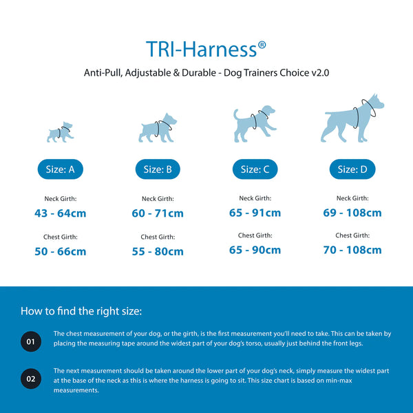BullyBillows Training Anti-Pull TRI-Harness - DeWaldens Garden Centre