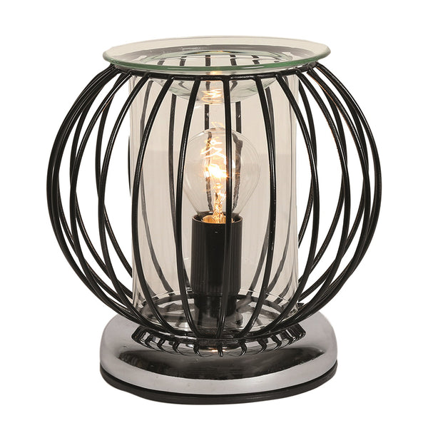 Aroma Accessories Electric Wax Touch Melter - Black Framework - DeWaldens Garden Centre