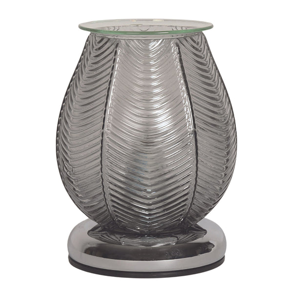 Aroma Accessories Electric Wax Touch Melter -  Ribbed Lustre - DeWaldens Garden Centre