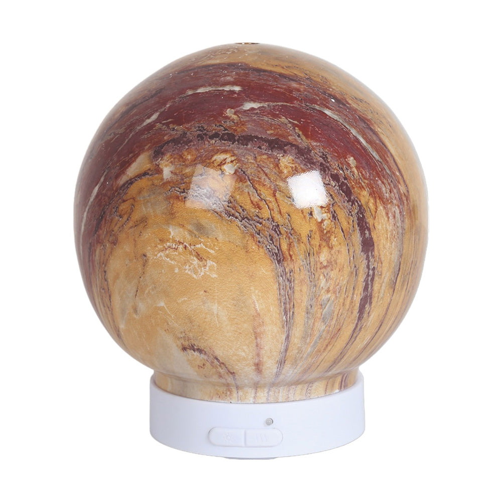 Aromatize LED Ultrasonic Marble Globe Diffuser 18cm – DeWaldens Garden ...