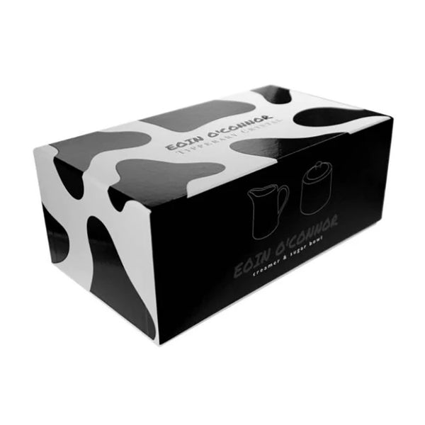 Eoin O'Connor Cow Creamer & Sugar Bowl Set - DeWaldens Garden Centre
