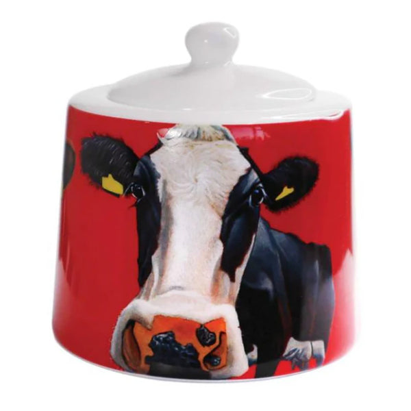 Eoin O'Connor Cow Creamer & Sugar Bowl Set - DeWaldens Garden Centre