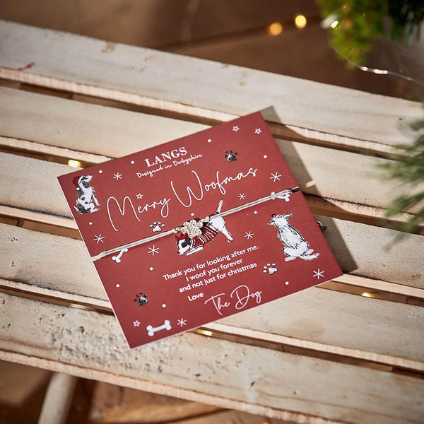 Xmas Bracelet with Card & Envelope - DeWaldens Garden Centre