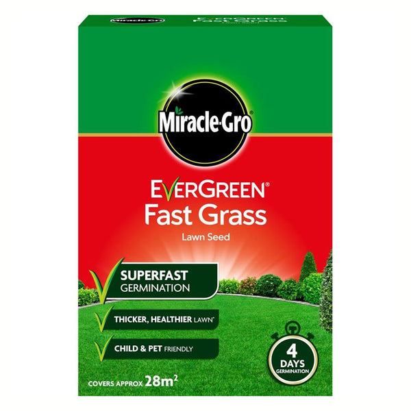 Miracle Gro Evergreen Fast Grass Lawn Seed - DeWaldens Garden Centre