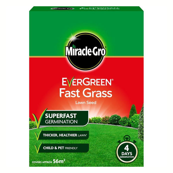 Miracle Gro Evergreen Fast Grass Lawn Seed - DeWaldens Garden Centre