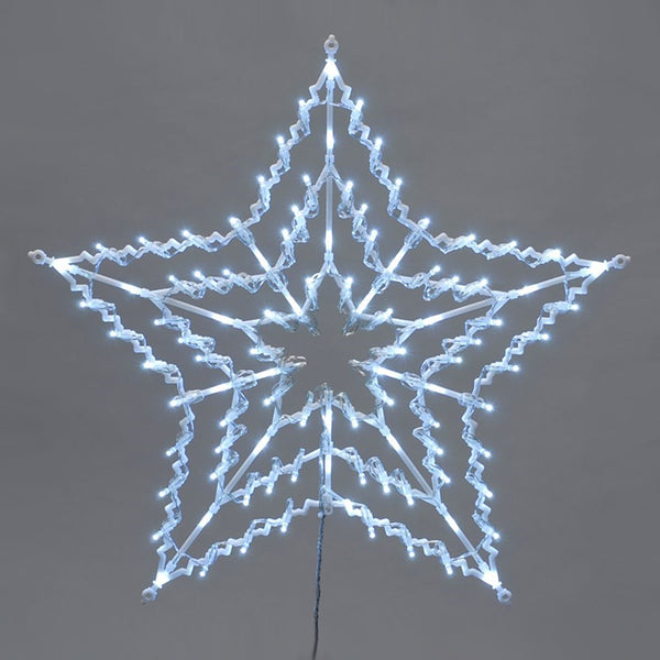 Festive LED Window Light Star - 100 LEDs - DeWaldens Garden Centre