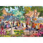 Gibsons 1000 Piece Jigsaw Puzzle - Boarding The Bus - DeWaldens Garden Centre