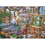 Gibsons 1000 Piece Jigsaw Puzzle - A Work of Art - DeWaldens Garden Centre