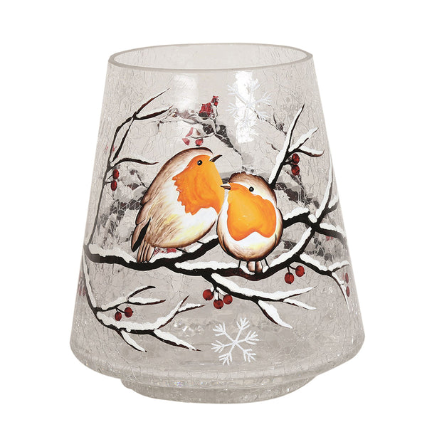 Straits Glass Hurricane Candle Holder 22cm - DeWaldens Garden Centre