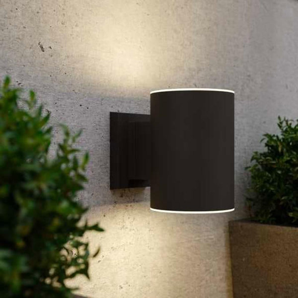 Grantham Up & Down Solar Wall Light - DeWaldens Garden Centre