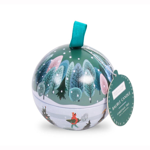 Heart & Home Winter Tin Candle W25 - DeWaldens Garden Centre