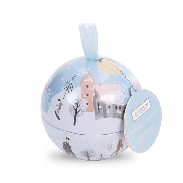 Heart & Home Winter Tin Candle W25 - DeWaldens Garden Centre