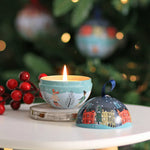 Heart & Home Winter Tin Candle W25 - DeWaldens Garden Centre