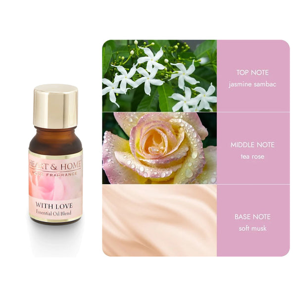 Heart & Home Essential Oil Blend 10ml - DeWaldens Garden Centre