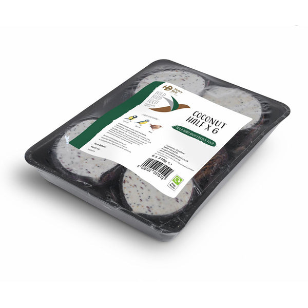 Henry Bell Coconut Half x 6 - DeWaldens Garden Centre