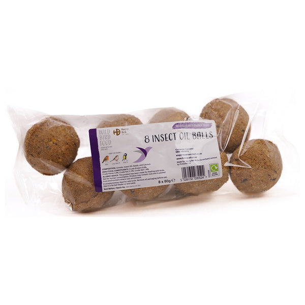 Henry Bell 8 Insect Oil Balls (8x80g) - DeWaldens Garden Centre