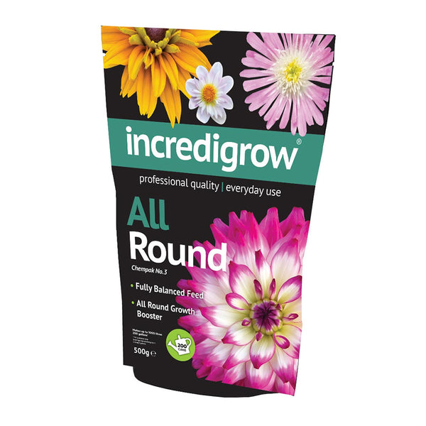 Incredigrow All Round 500g (Chempak No 3) - DeWaldens Garden Centre