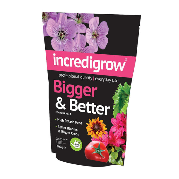 Incredigrow Bigger & Better 500g (Chempak No 4) - DeWaldens Garden Centre