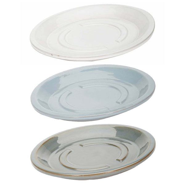 Apta - JC & Co Glazed Saucer - DeWaldens Garden Centre
