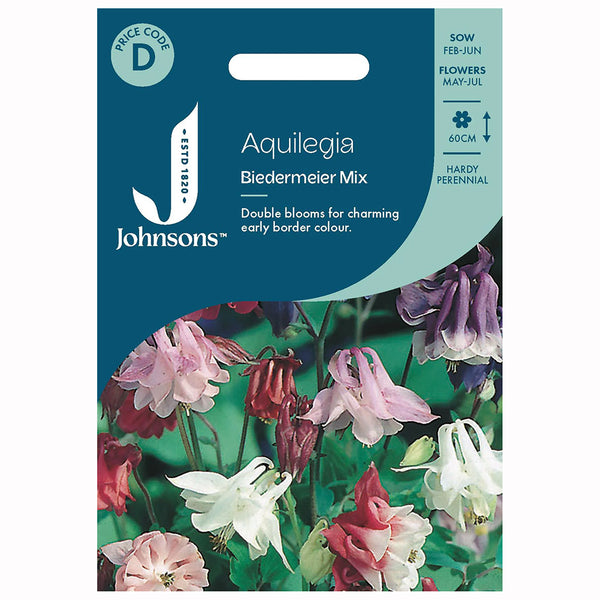 Johnsons Aquilegia Biedermeier Mixed Seeds - DeWaldens Garden Centre