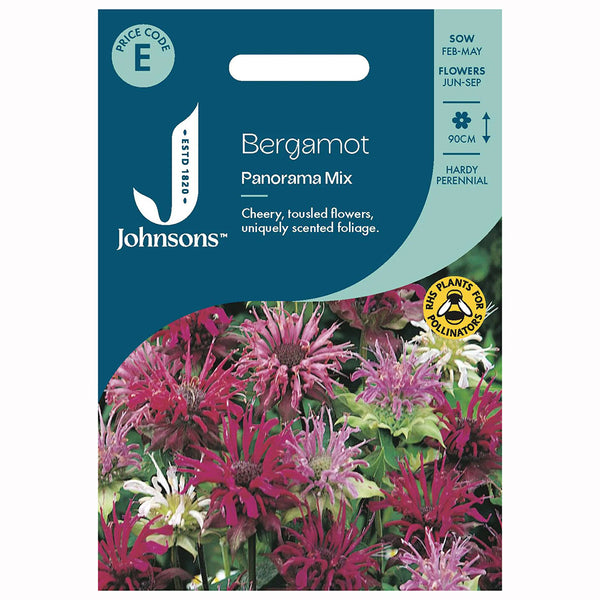 Johnsons Bergamot Panorama Mixed Seeds - DeWaldens Garden Centre