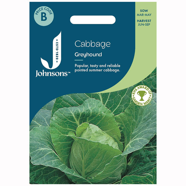 Johnsons Cabbage Greyhound Seeds - DeWaldens Garden Centre