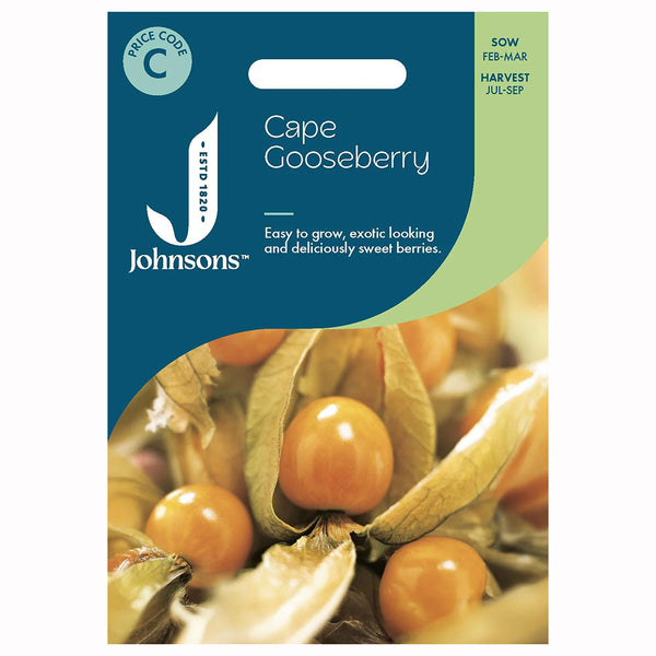 Johnsons Cape Gooseberry Seeds - DeWaldens Garden Centre
